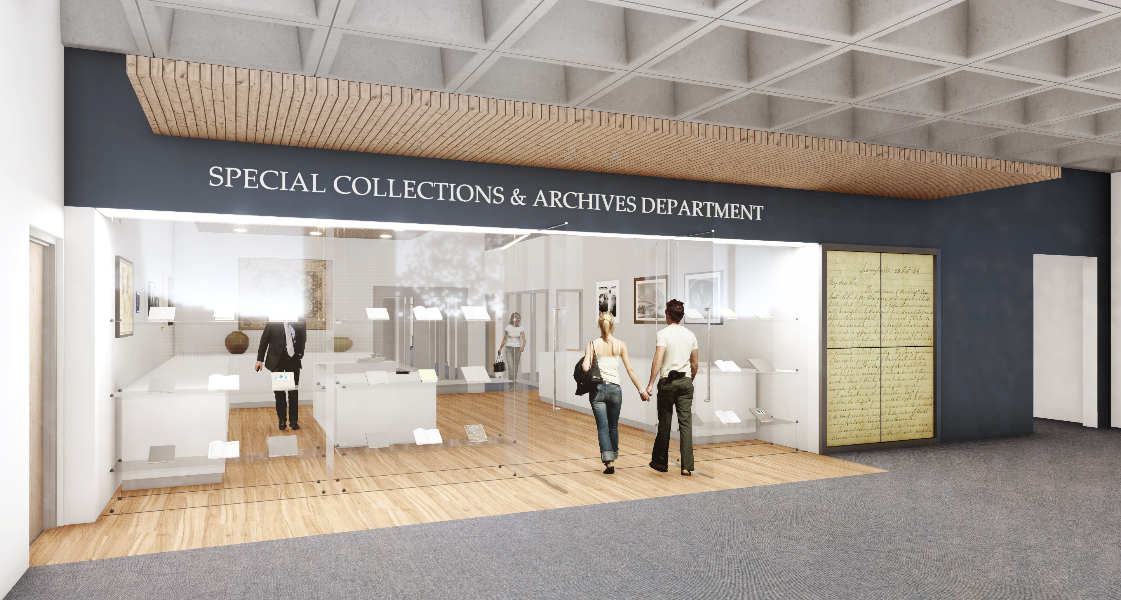 Washington & Lee Leyburn Library Design Collaboration - VMDO Architects